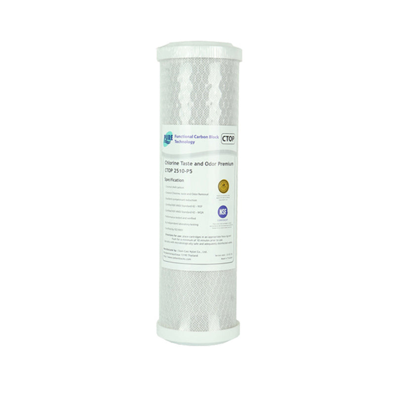 Replacement Cartridge Pack for the Triple Stage 10" Under Sink Water Filter System for Untreated Water