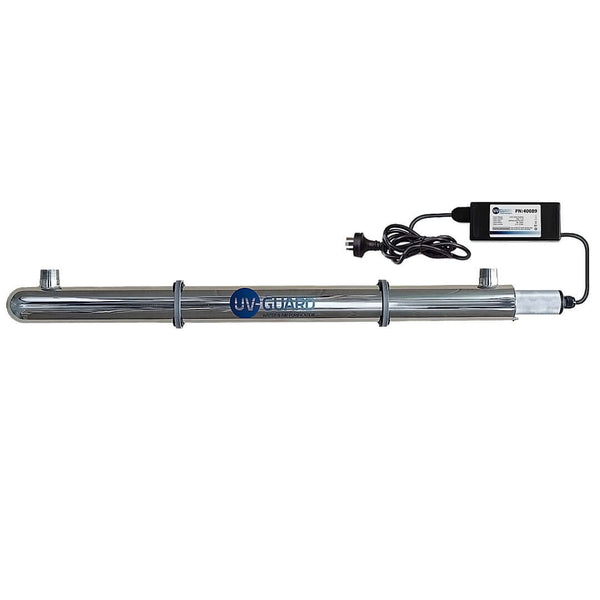 UV Guard UVG SLT75 80W Whole House Ultraviolet Light System - 92 LPM with a controller.