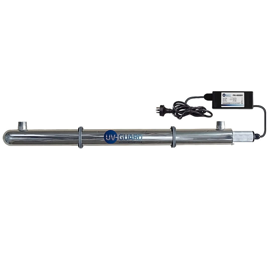 UV Guard UVG SLT75 80W Whole House Ultraviolet Light System - 92 LPM with a controller.