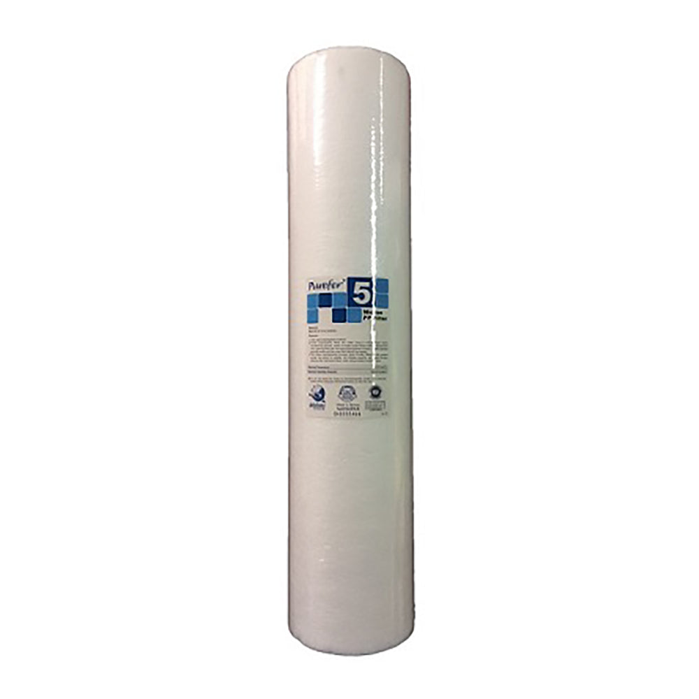 HPF 20" x 4.5" Triple Big Blue Whole House Chloramine Reduction Water Filter System