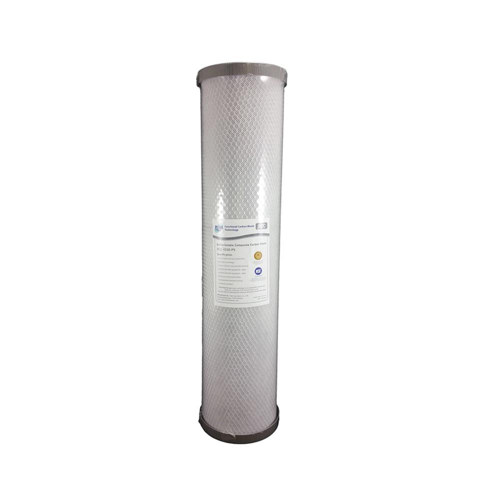 MWF 20" x 4.5" Single Big Blue Whole House Water Filter System - Stainless Steel Bracket - with your Choice of Cartridge